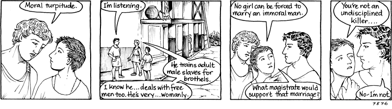 No, he's a disciplined one