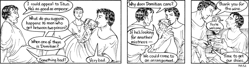 Uhm... Felix didn't shave his legs, I'll have to go back and touch up the inking